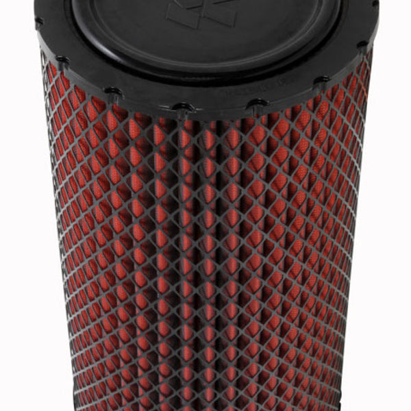 K&N Round Radial Seal 9-1/4in OD 5-15/16in ID 24in H Replacement Air Filter - HDT