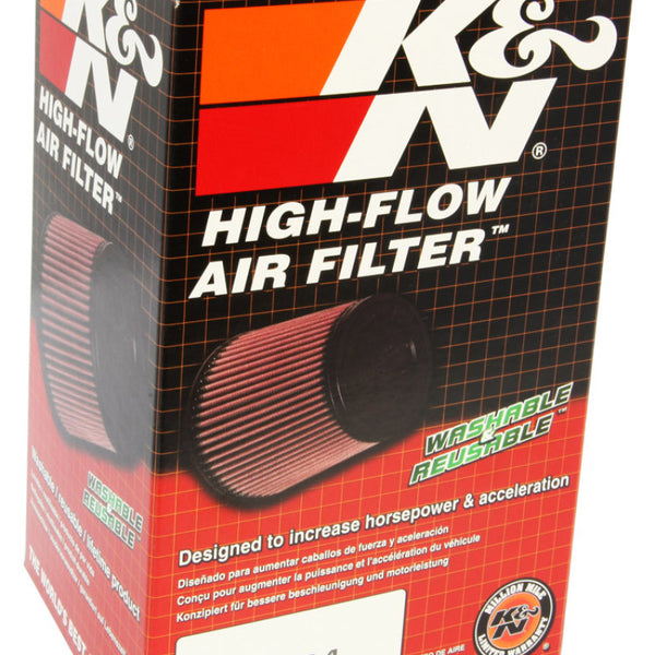 K&N Filter Universal Filter 60mm ID - 132mm Bottom OD - 89MM Top OD - 109mm Height