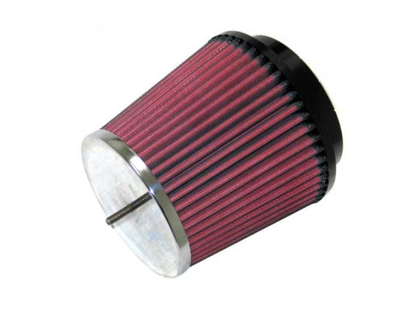 K&N Universal Round Clamp-On Air Filter 3.938in Flange ID 5.5in Base OD 4.5in Top OD 5in Height