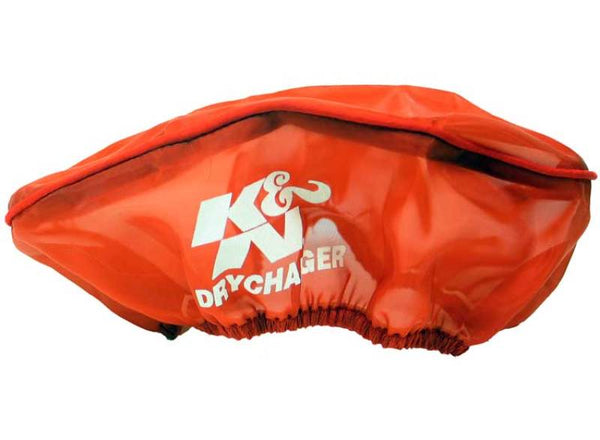 K&N Red Drycharger 5 x 9in Oval Air Filter Wrap