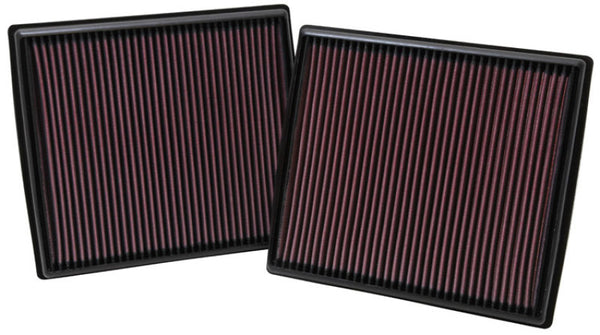 K&N 06-09 Mercedes GL420 V8-4.0L DSL Drop In Replacement Air Filter (2 Per Box)