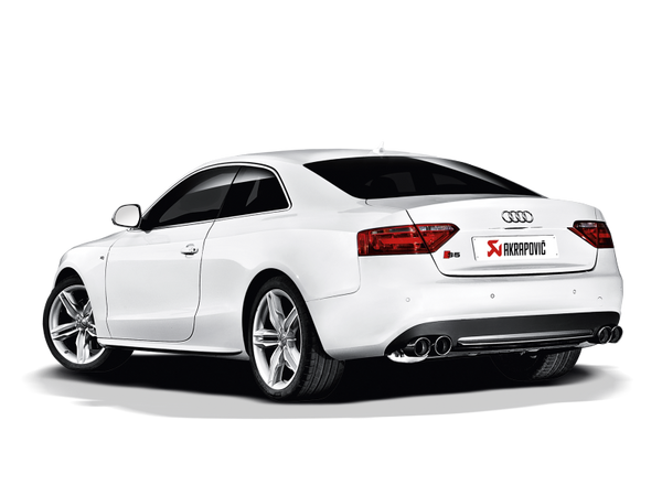 Akrapovic 07-11 Audi S5 Coupe (8T) Slip-On Line (SS) w/ Titanium Tips