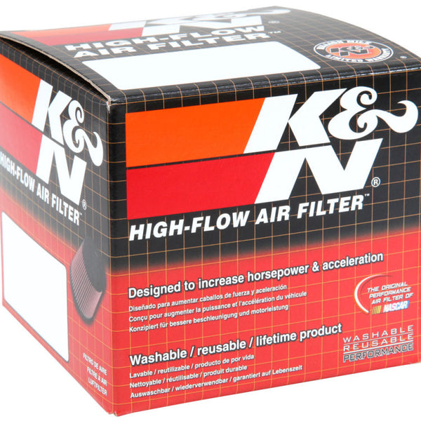 K&N Universal Clamp-On Air Filter 1 7/8 in FLG / 3in B / 2in T / 3in H