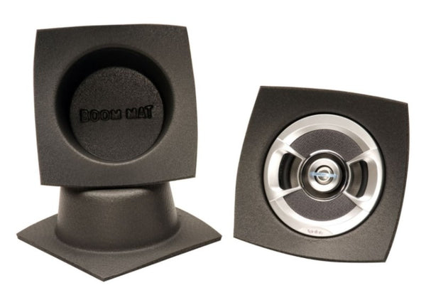 DEI Speaker Baffles 5.25in Round 6.5in Wide 6.5 Height 4in Deep - Pair