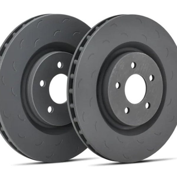 Hawk Talon 86-91 BMW E30 Slotted-Only Solid 10.16 in Diameter Rear Brake Rotor Set
