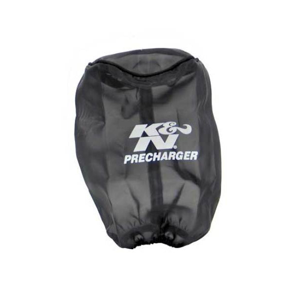 K&N Precharger Air Filter Wrap Round Straight Black 4in ID x 7in H