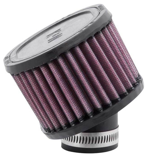 K&N Filter Universal Straight Oval Air Filter 1.5 inch 30 Degree Flange 2.75 Inch Height