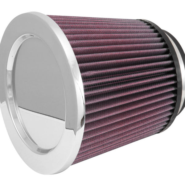 K&N Universal Rubber Filter 2 1/2inch Flange 7 inch OD 6 inch Height