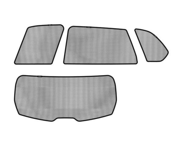 3D MAXpider 2007-2013 BMW X5 (E70) Black Sun Shades - Complete Set