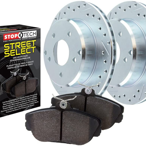 Sport Axle Pack, Drilled & Slotted, 4 Wheel