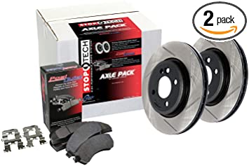 Street Axle Pack, Slotted, Rear