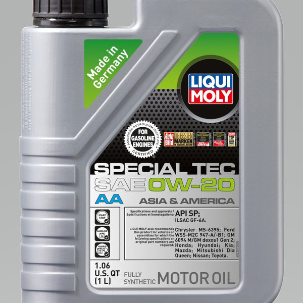 LIQUI MOLY 1L Special Tec AA Motor Oil 0W-20