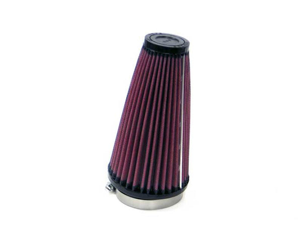 K&N Filter Universal Rubber Filter 2 3/4 inch 10 Degree Flange 4 inch Base 2 inch Top 7 inch Height