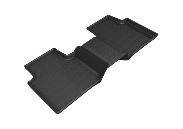 3D MAXpider 2018-2020 Volkswagen Tiguan Kagu 2nd Row Floormats - Black