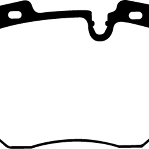 EBC 90-95 BMW 750iL 5.0 (E32) Redstuff Front Brake Pads