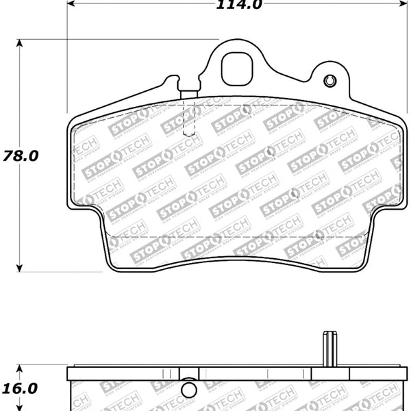 StopTech Street Touring Brake Pads