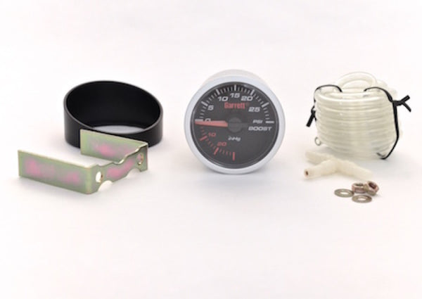 ATP Garrett GT Mechanical Boost Gauge 52mm - PSI Units - 30 HG Vacuum to 30 PSI Boost Pressure