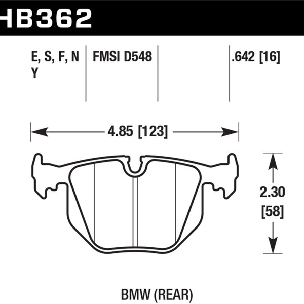 Hawk HPS Street Brake Pads