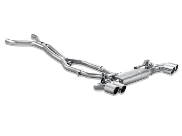 Akrapovic 10-14 Porsche Cayenne Turbo (958) Evolution Line Cat Back (Titanium) (Req. Tips)