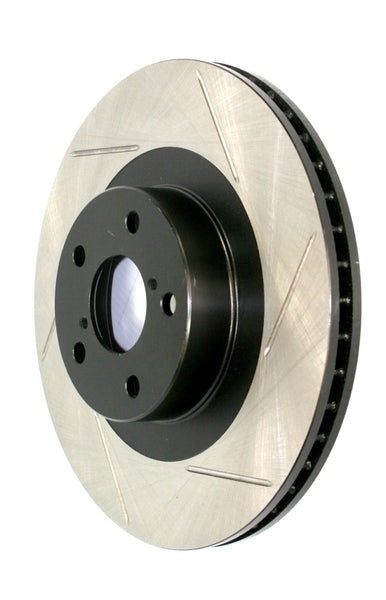 StopTech 08-13 BMW 135i/135is Rear Left Cryo Sport Slotted Rotor