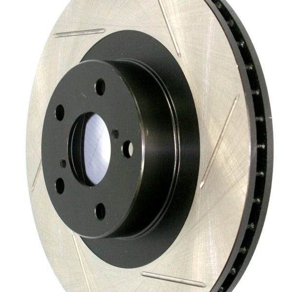 StopTech 97-04 Porsche Boxster Cyro Slotted Sport Brake Rotor Front Left