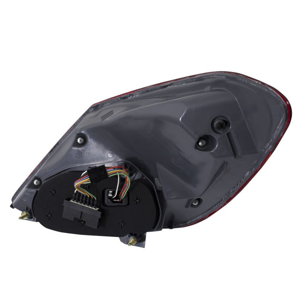 ANZO 15-16 Mercedes Benz C Class (W205) 4DR LED Taillights Red/Clear