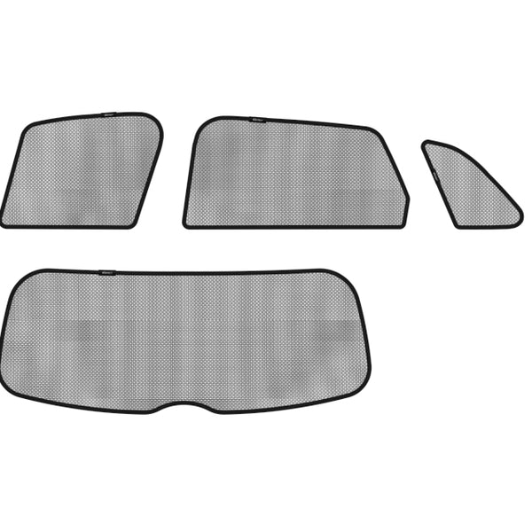 3D MAXpider 2015-2019 Audi A3 Sportback E-Tron Black Sun Shades - Complete Set