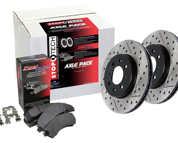 Sport Axle Pack Drilled Rotor, 4 Wheel