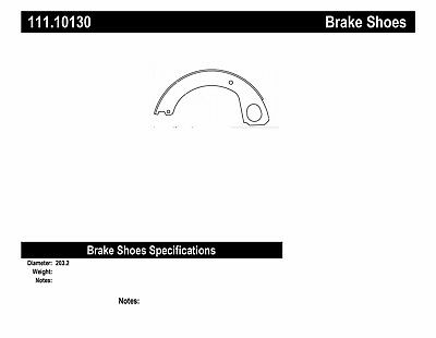 Centric Premium Parking Brake Shoes - Rear PB