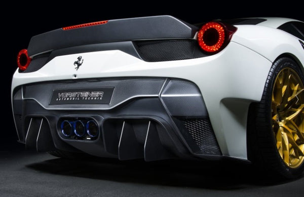 Vorsteiner Ferrari 458 Italia 458-VX Aero Decklid Spoiler Carbon Fiber PP 1X1 Glossy
