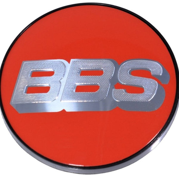 BBS Center Cap 56mm Red/Silver