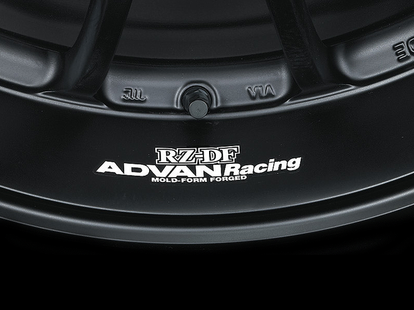 Advan RZ-DF Spoke Sticker (White) - 2 Pack