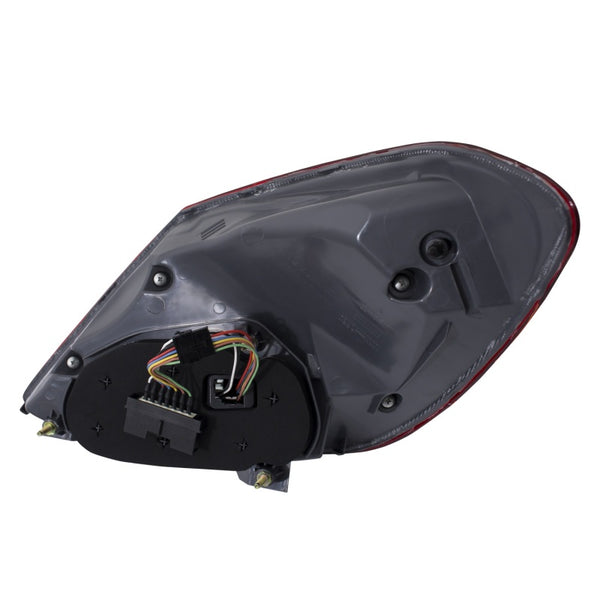 ANZO 15-16 Mercedes Benz C Class (W205) 4DR LED Taillights Red/Clear