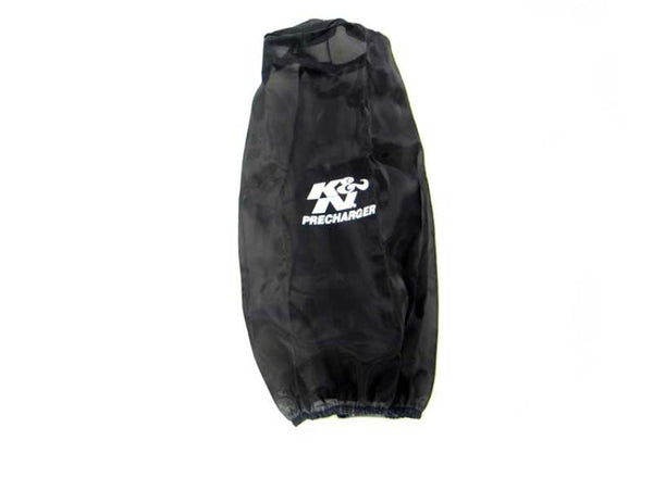 K&N Universal Precharger Round Tapered Air Filter Wrap Black