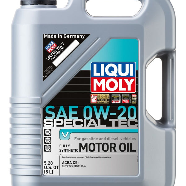 LIQUI MOLY 5L Special Tec V Motor Oil 0W-20