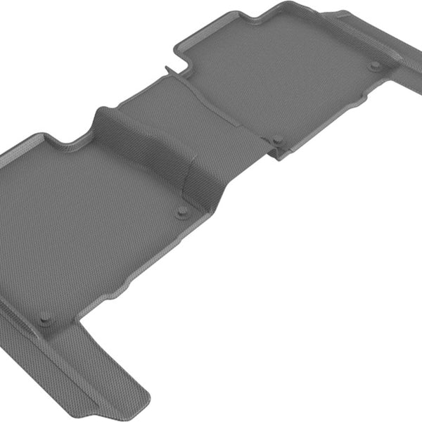 3D MAXpider 20-21 Mercedes GLS-Class (No Executive Rear Seat Package) Kagu 2nd Row Floormats - Gray