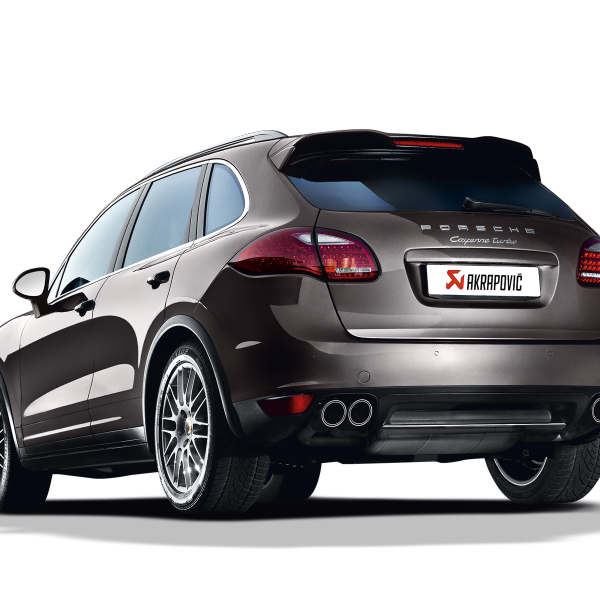 Akrapovic 10-14 Porsche Cayenne Turbo (958) Evolution Line Cat Back (Titanium) (Req. Tips)