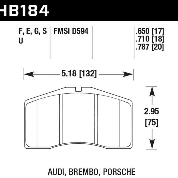 Hawk HPS Street Brake Pads