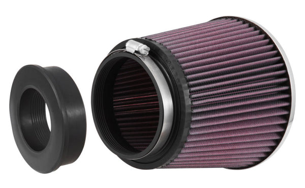 K&N Universal Rubber Filter 2 1/2inch Flange 7 inch OD 6 inch Height