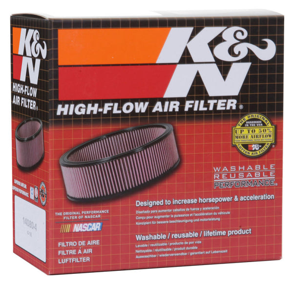 K&N Custom Air Filter Round 5-5/8in OD x 4-1/2in ID x 2in H