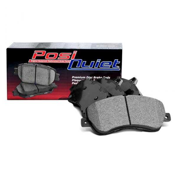 Centric Posi-Quiet Semi-Metallic Brake Pads - Front