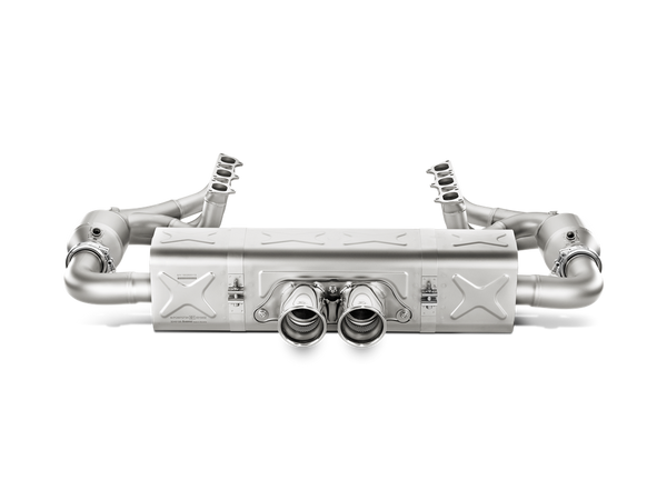 Akrapovic 14-17 Porsche 911 GT3 (991) Evolution Race Line w/ Cat/Header (Titanium) w/ Titanium Tips