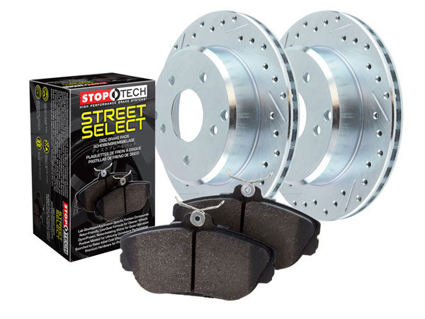 Sport Axle Pack, Drilled & Slotted, 4 Wheel